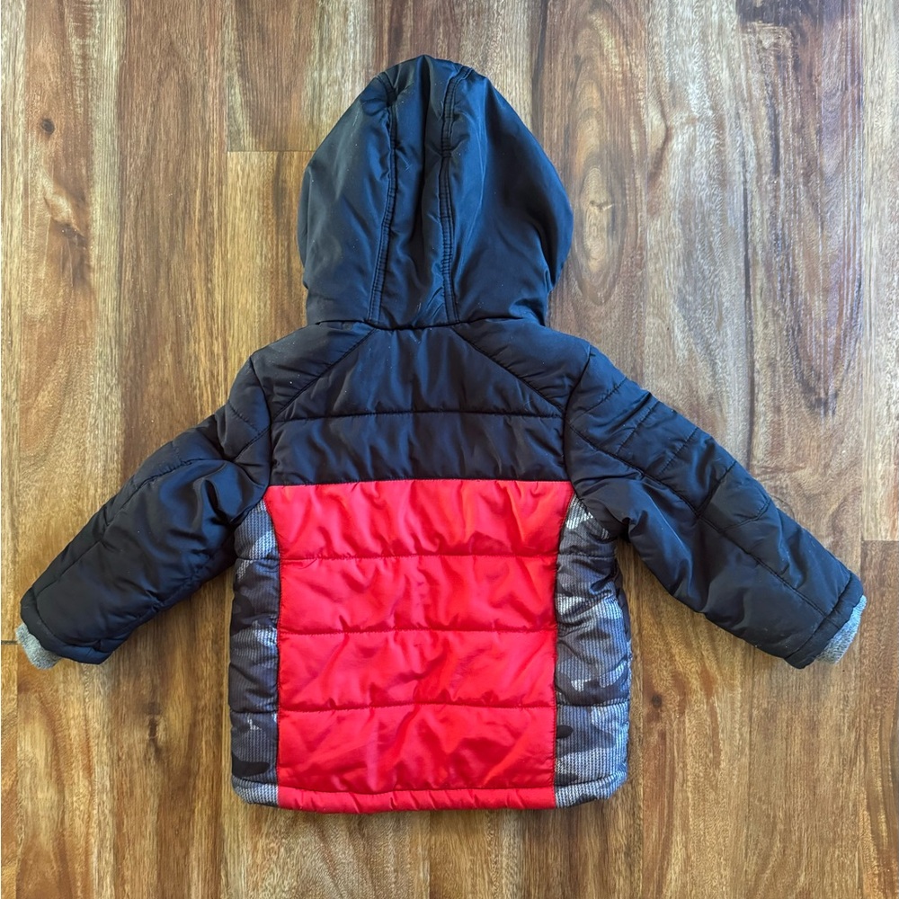 ZeroXPosur Boys Puffer Coat, Size 24 Months - Picture 6 of 6
